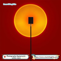 Aesthetic Sunset Lamp Projector Sunlight LED Floor Lamps 10W for Photo Vlog Background Bedroom Living Room Home Indoor Party