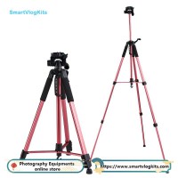 red blue Heavy Duty Lightweight Professional Camera Portable Extendable Tripod Stand for Camera iPhone Android Smart Phone