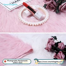 160X150cm Plush photo background cloth for Jewelry Cosmetics Makeup Small Product Props Professional Photo Shoot