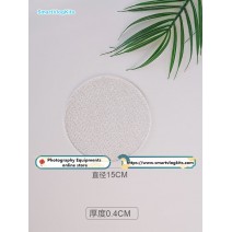 thick stripe circular diameter 15cm Acrylic display table texture background board for product photo studio video shoot A