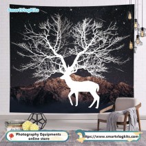 Outer Space and Galaxy Tapestry Night Sky Home Decor for Room star sky hanging backdrop 100x70cm A7