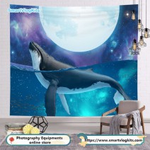 100x70cm star sky hanging backdrop Outer Space and Galaxy Tapestry Night Sky Home Decor for Room