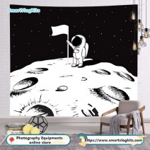 outer space Rocket Astronaut star sky hanging backdrop Star Night Sky Background 100x70cm A3