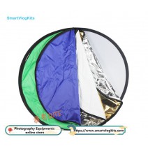 60cm Round 7 in 1 reflector for Studio Video Photography Lighting and Outdoor Lighting