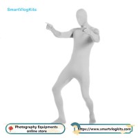 190cm Invisibility white chromakey bodysuit for Photo Video Effect Unisex Spandex Stretch Adult Costume Zentai Disappearing Man