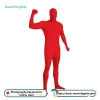 190cm Invisibility red chromakey bodysuit Men Spandex Stretch Adult Costume Disappearing Zentai Unisex